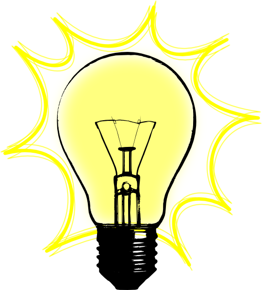 Light Bulb Animated Clipart