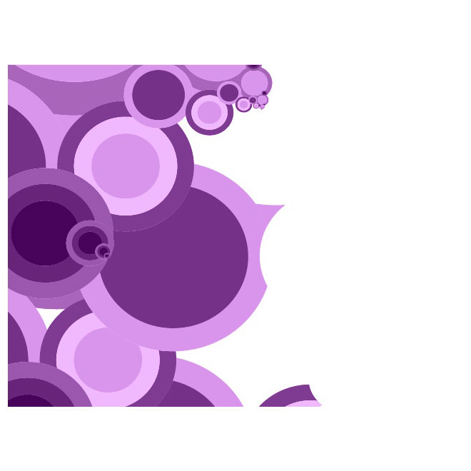 PURPLE CIRCLES STOCK VECTOR BACKGROUND - Download at Vectorportal