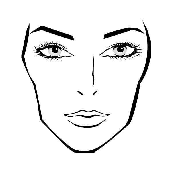 1000+ images about BLANK FACE CHARTS