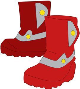 10+ Snow Boots Clipart