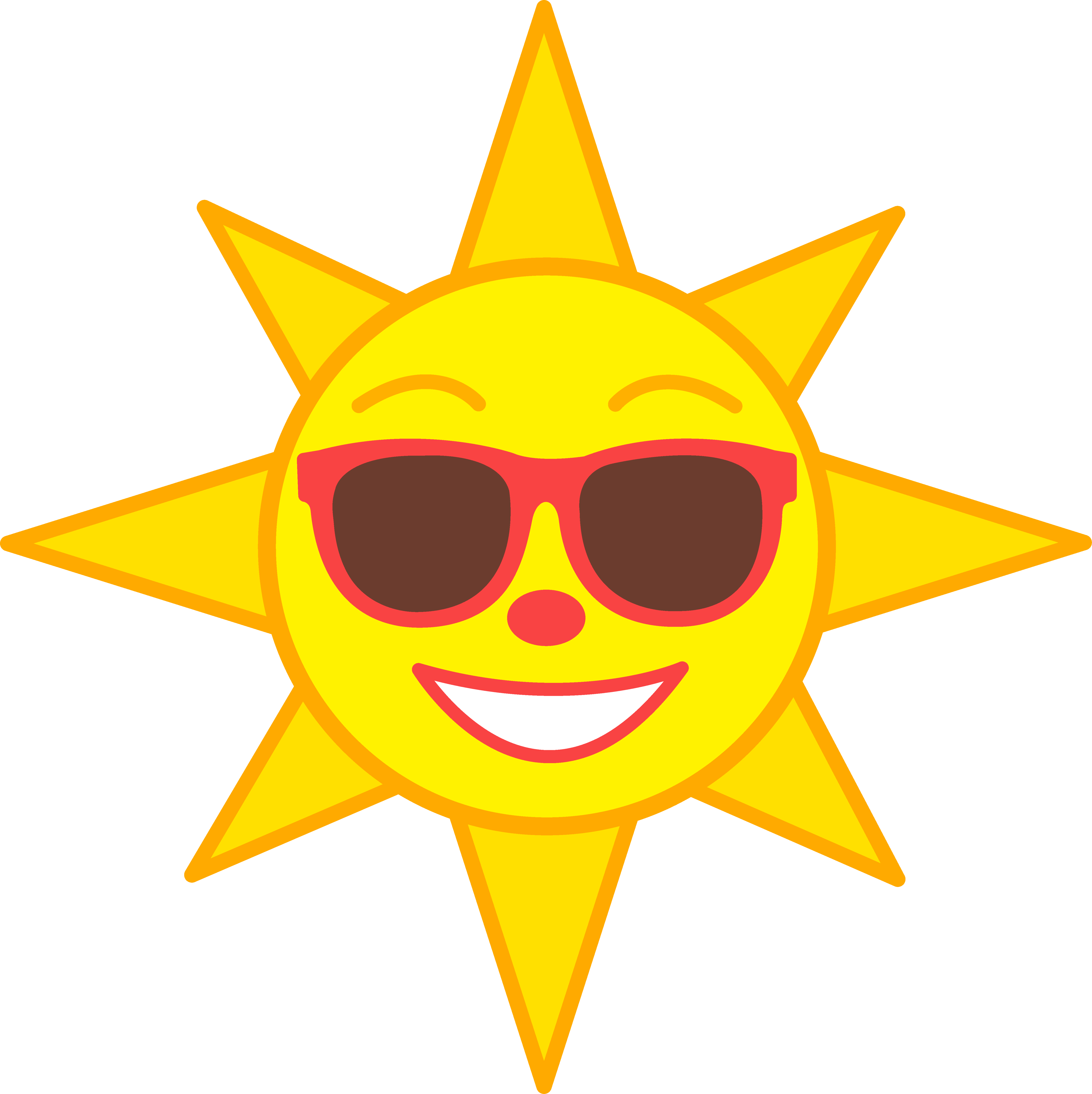 Clip Art Cartoon Sun Clipart - Free to use Clip Art Resource