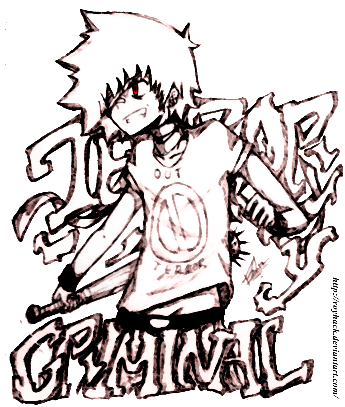 criminal terror graffiti 2 CRAZY by ROYHACK on DeviantArt
