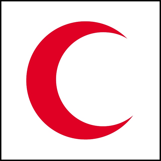 RED CRESCENT VECTOR FLAG - Download at Vectorportal