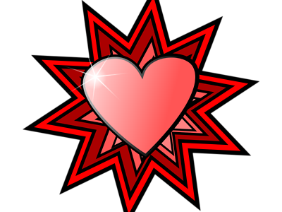 Free Stock Photos | Illustration Of A Red Heart Isolated On A ...