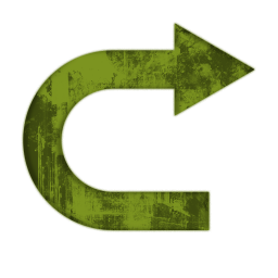 Green Grunge Clipart Icons Arrows