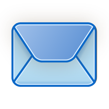 IBM Lotus Symphony Gallery Blue Envelope Icon