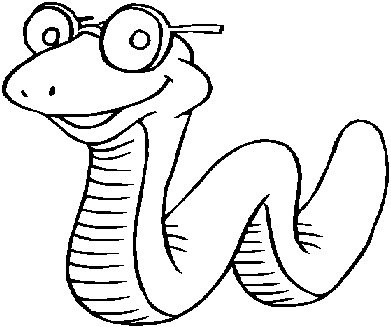 Snake Outline - ClipArt Best