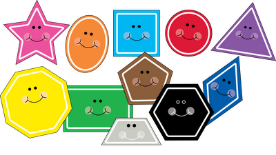 Free Shape Clipart!!! Updated with hexagon and trapezoid!!! | I ...