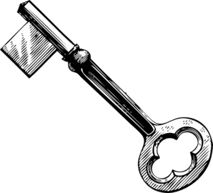 Key Vintage clip art - vector clip art online, royalty free ...