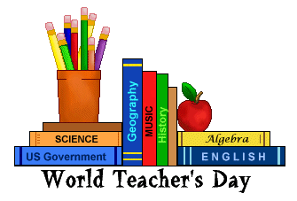Teacher&#39;s Day Clip Art - World Teacher&#39;s Day Clipart