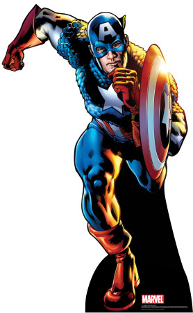 Classic Stand Up for Captain America Fans | Art Canyon