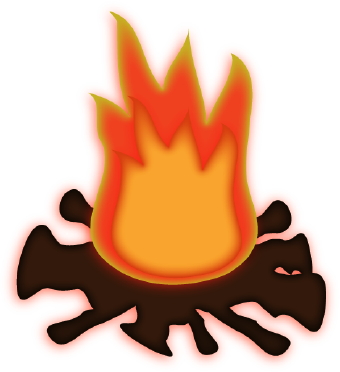 Camp Fire clip art
