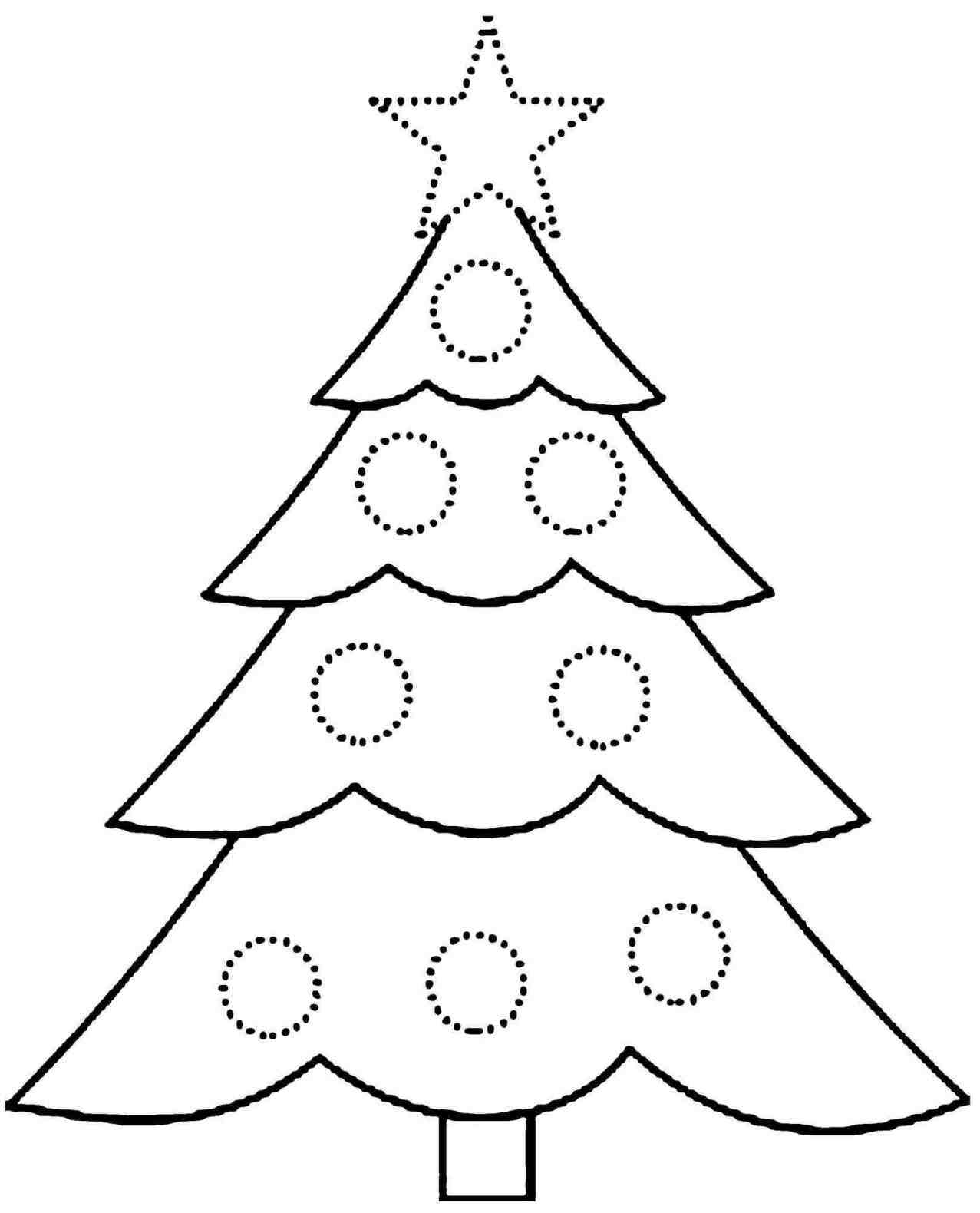 Printable Tree Template - AZ Coloring Pages