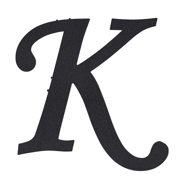 Monogram Letter Hanger K | Garden Art & Garden Decor - Canadian ...