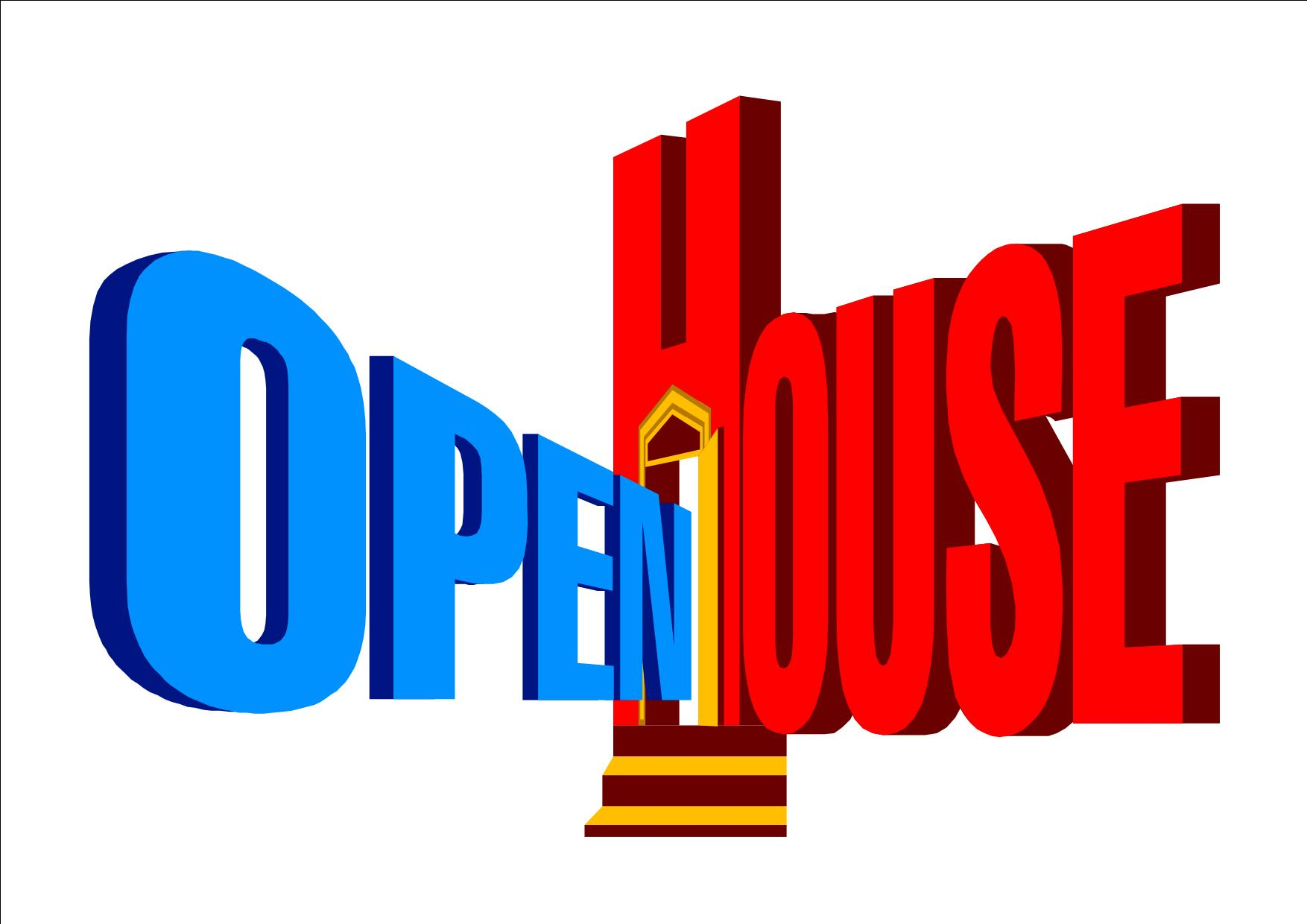 Free school open house clipart