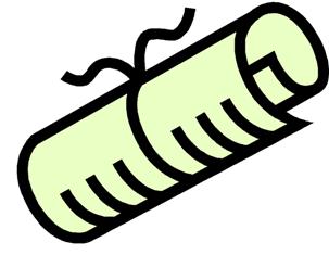 Graduation Scroll Clipart