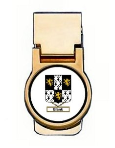 Blank Family Crest Money Clip Blank Family Coat Of ...