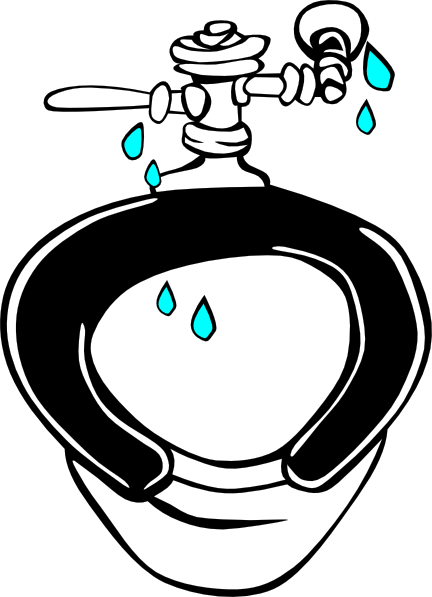 Funny Toilet Flush Clipart
