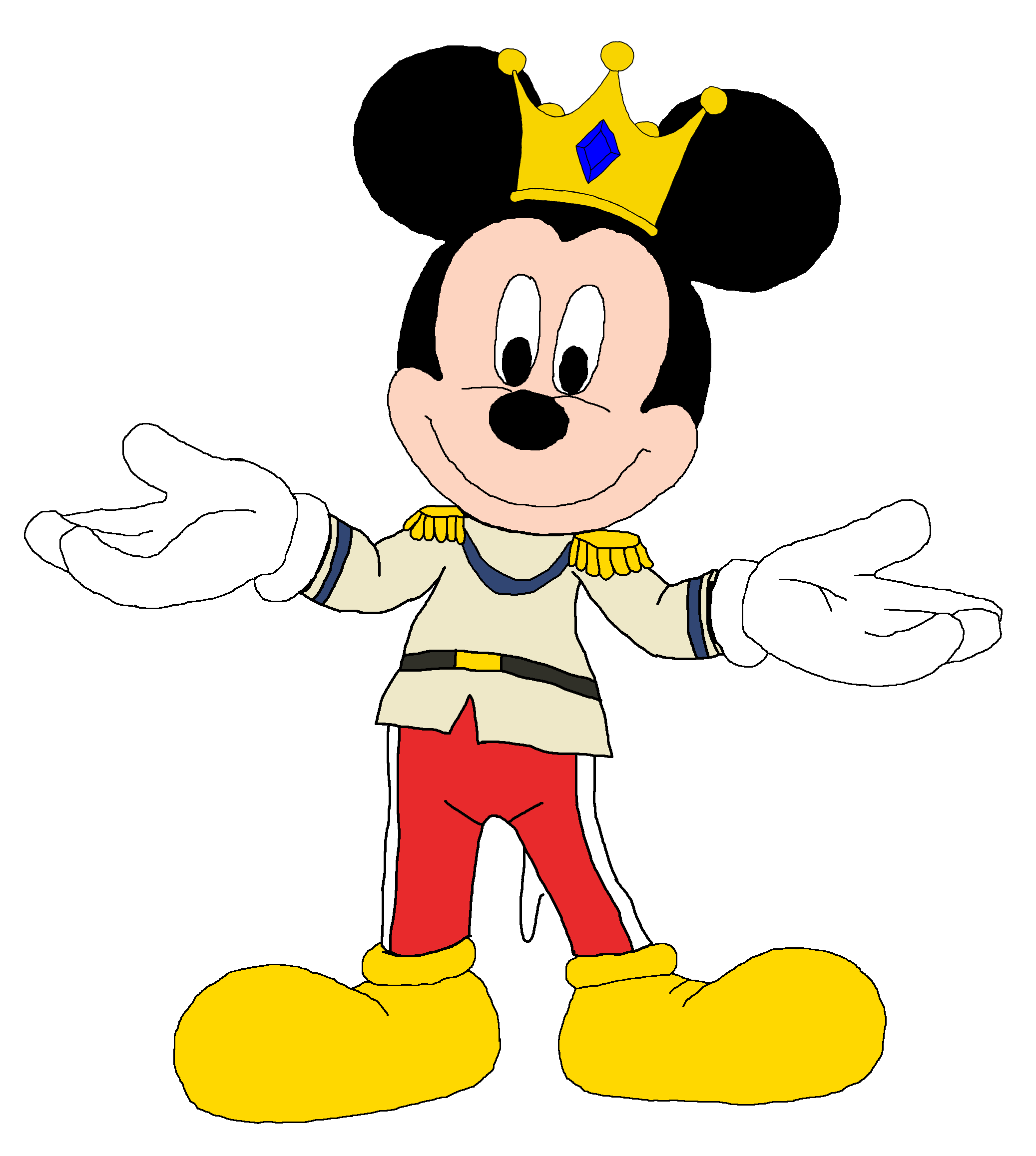 Picture of Mickey Mouse with Hands #1871 – Cartoon Wallpapers ...