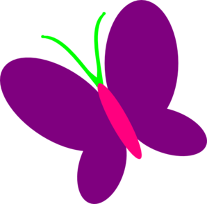 Butterfly Clipart Purple U1jpg