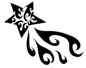 1000+ images about Star Tribal Tattoo | Tribal wolf ...