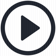Play circle symbol icon from Lyra collection. | Icon Alone