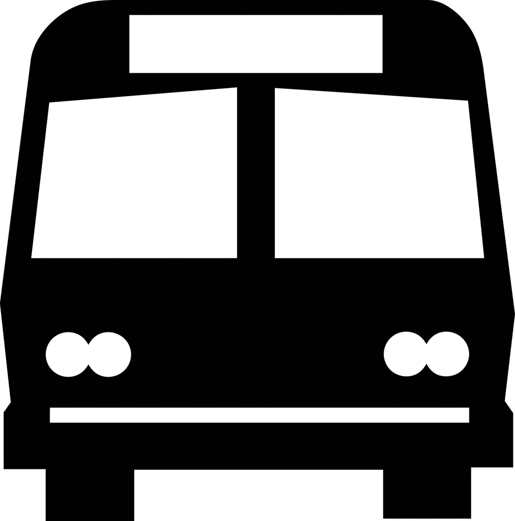 Bus stop sign clip art