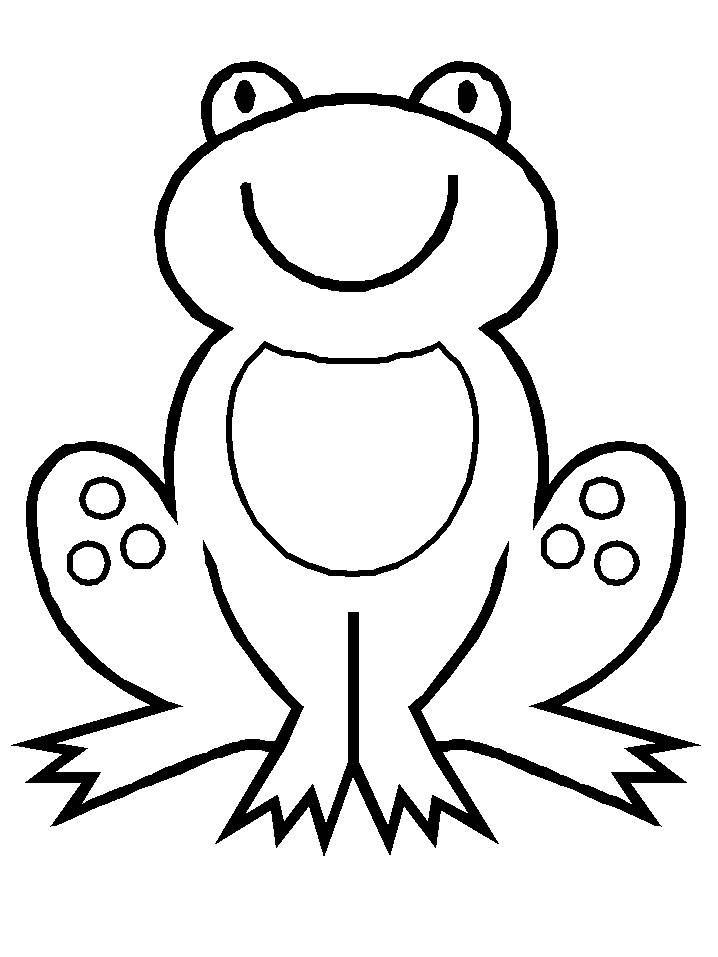 Frog Outline Clipart