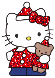 GLITTER HELLO KITTY