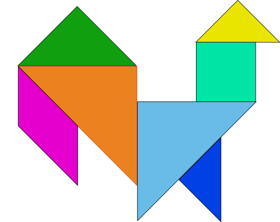 Tangrams Animals Clipart - Free to use Clip Art Resource