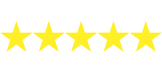 5 star rating clipart