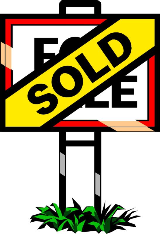 Real Estate Sold Clipart