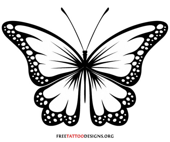 Tribal Butterfly | Butterfly ...