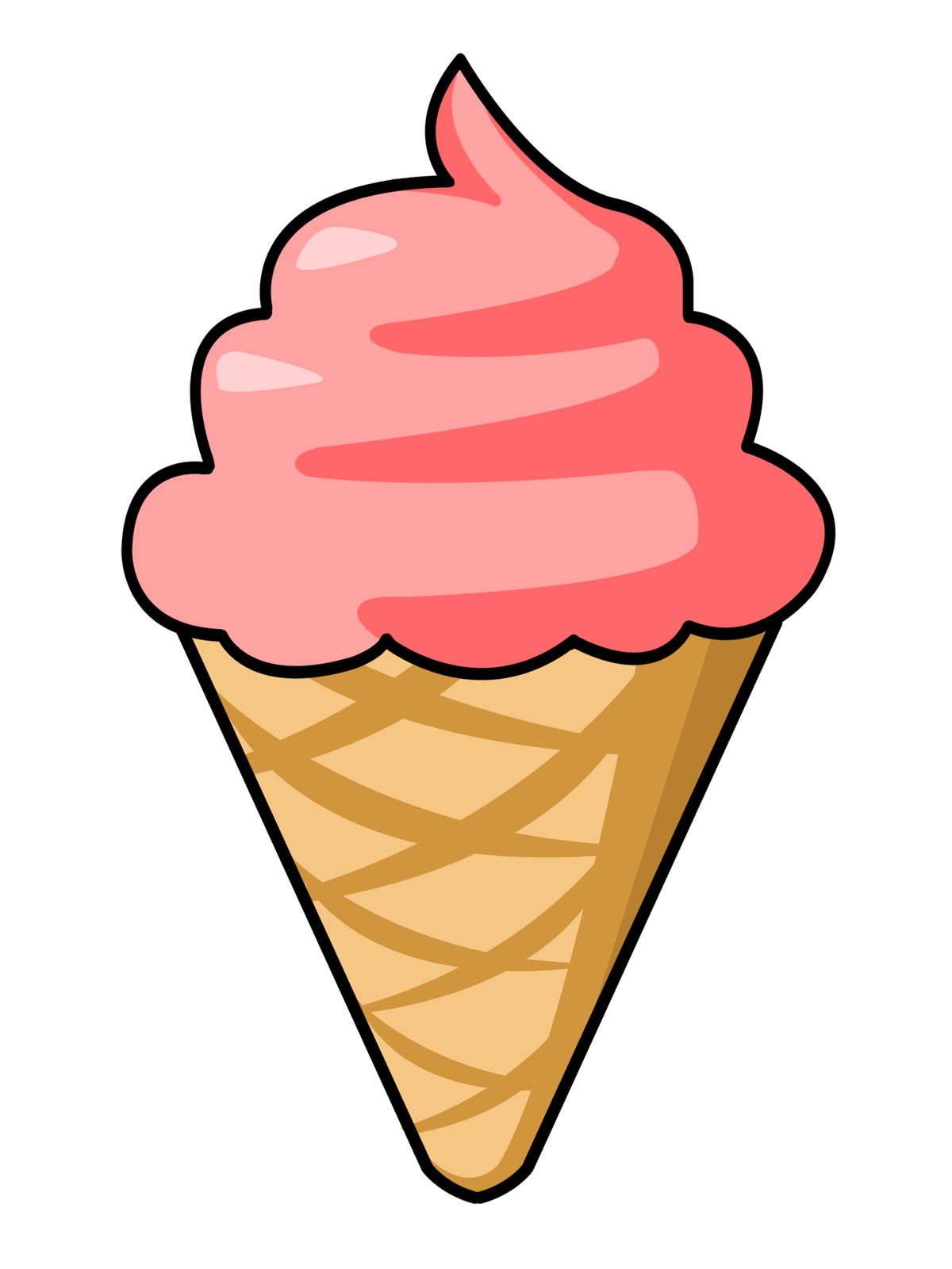 Ice cream black and white photos of ice cream cup drawing bowl ...