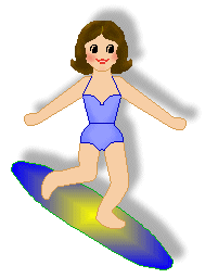 summer clip art of girls and boys in the garden and fishing and ...