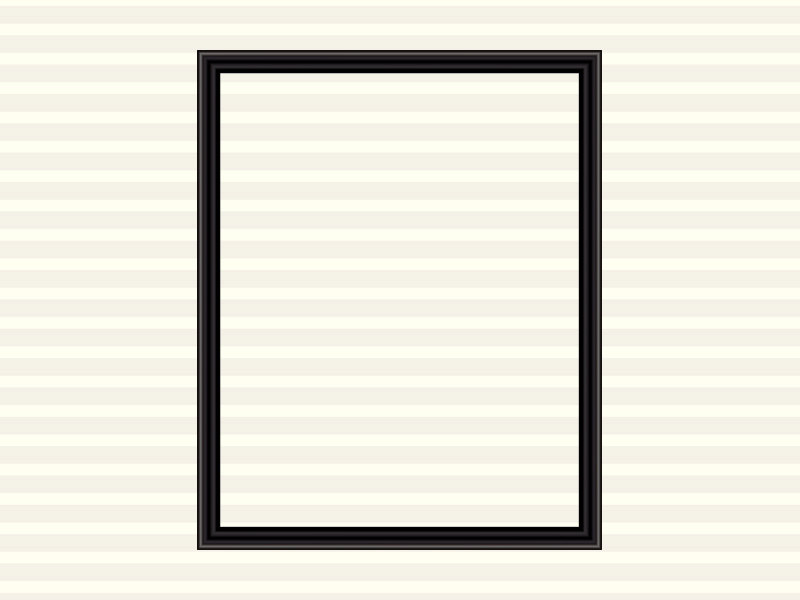 Silver Decorative Frame Page Border Digital Frame by DesignSnap