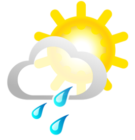 Cloudy Weather With Drizzling In Cartoons - ClipArt Best