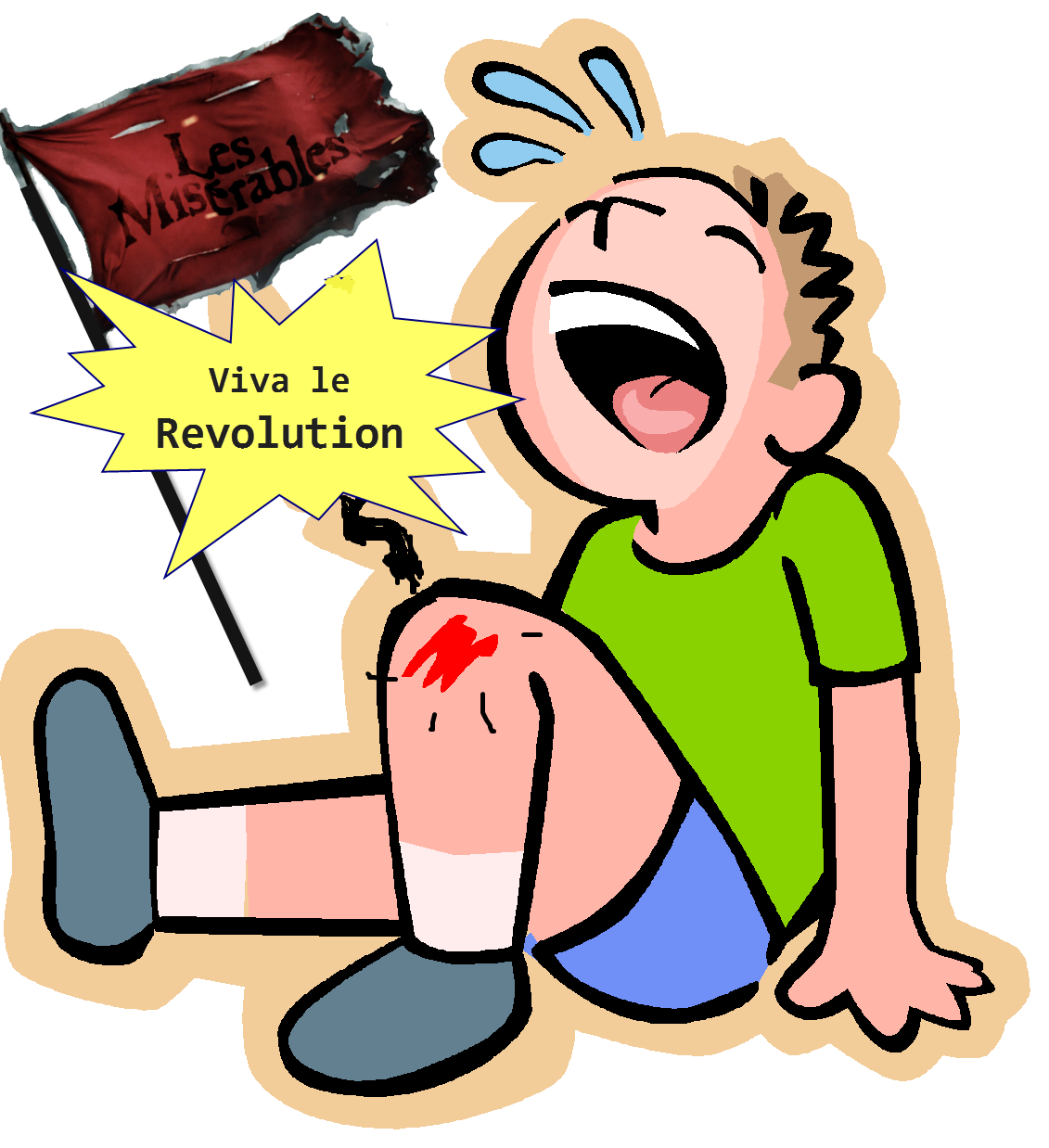 Clip Art Leg Injury Clipart