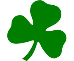 3 Leaf Clover Clipart