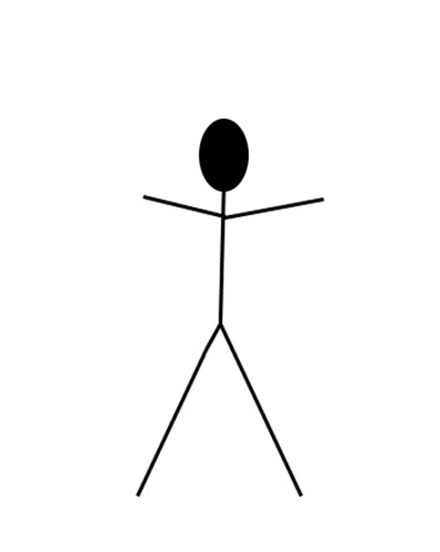 Stick Figure Line