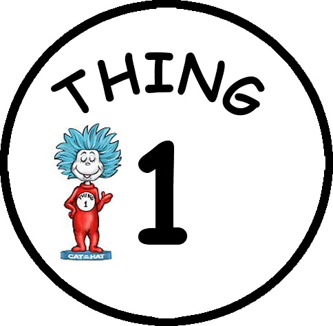 Thing One And Thing Two Clipart
