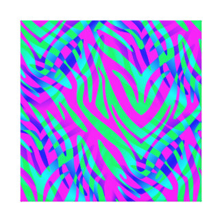 Zebra Stripes Wrapped Canvas Prints | Zazzle