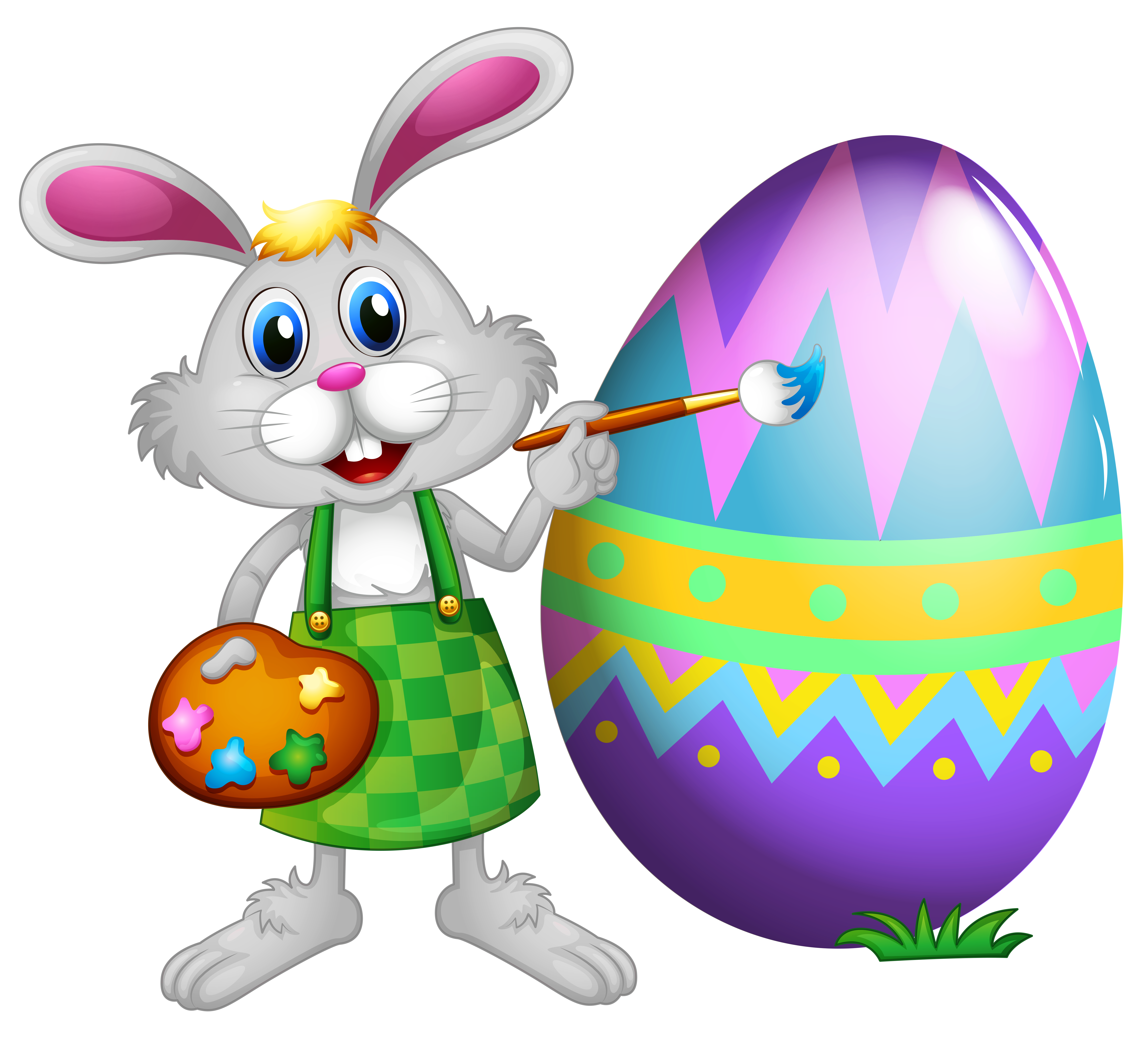 Easter Bunny Eggs - ClipArt Best