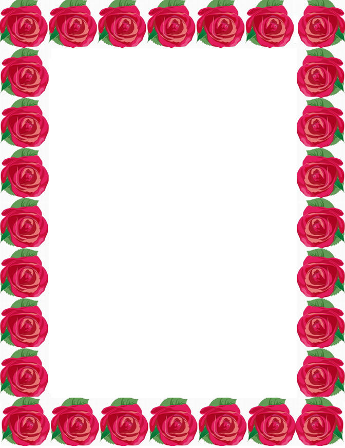 Free Printable Floral Borders And Frames | Free Download Clip Art ...