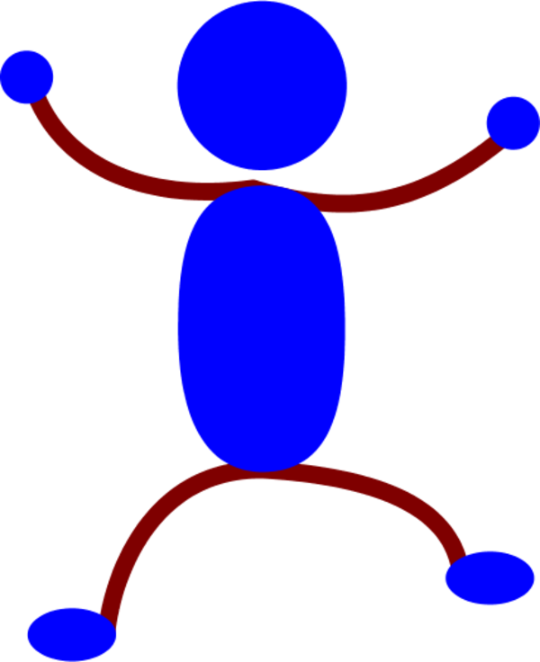 stickman - vector Clip Art
