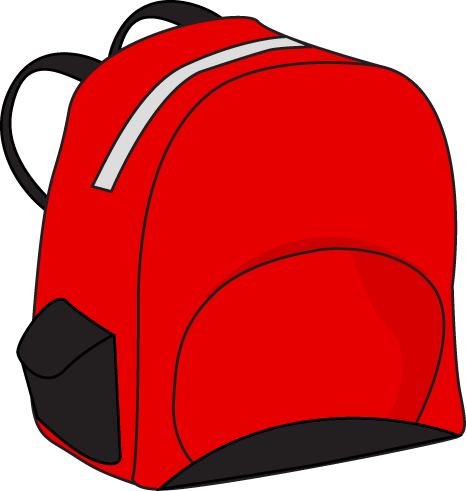 School Backpack Clipart - Free Clipart Images