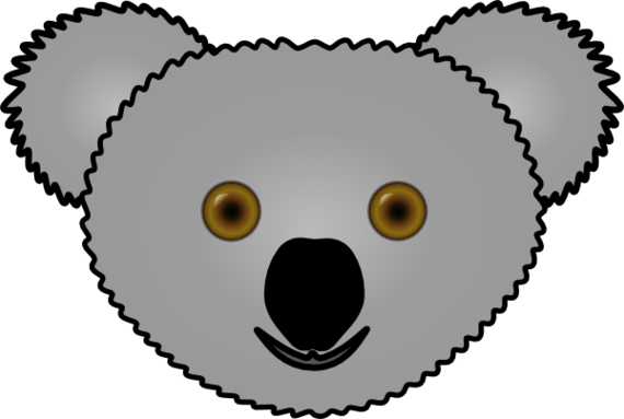 Koala Silhouette Clipart - Free to use Clip Art Resource