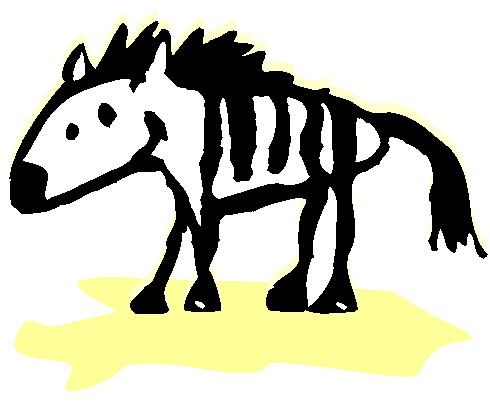 Clip Art - Clip art zebras 120170