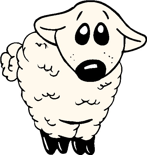 Clip Art - Clip art sheep 148650
