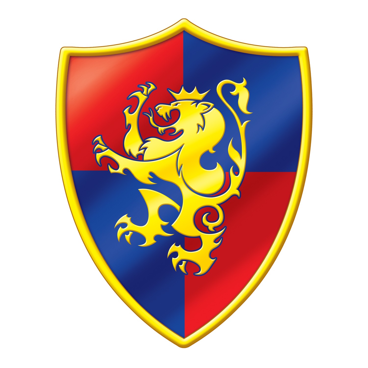 Medieval Crest Shield 40cm Cut-out Party Decoration